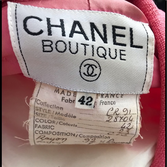 VINTAGE CHANEL Jacket and Dress. 42 - Picture 3 of 8